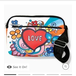 Brighton Power Of Love Crossbody Bag